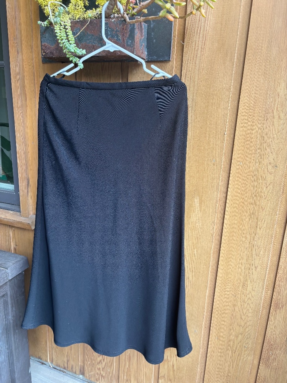 vintage black skirt